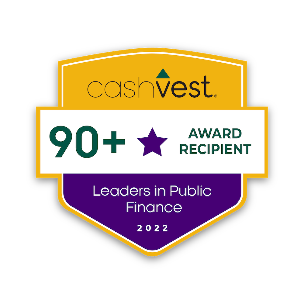 cashvest badge three+one 90+ Awards